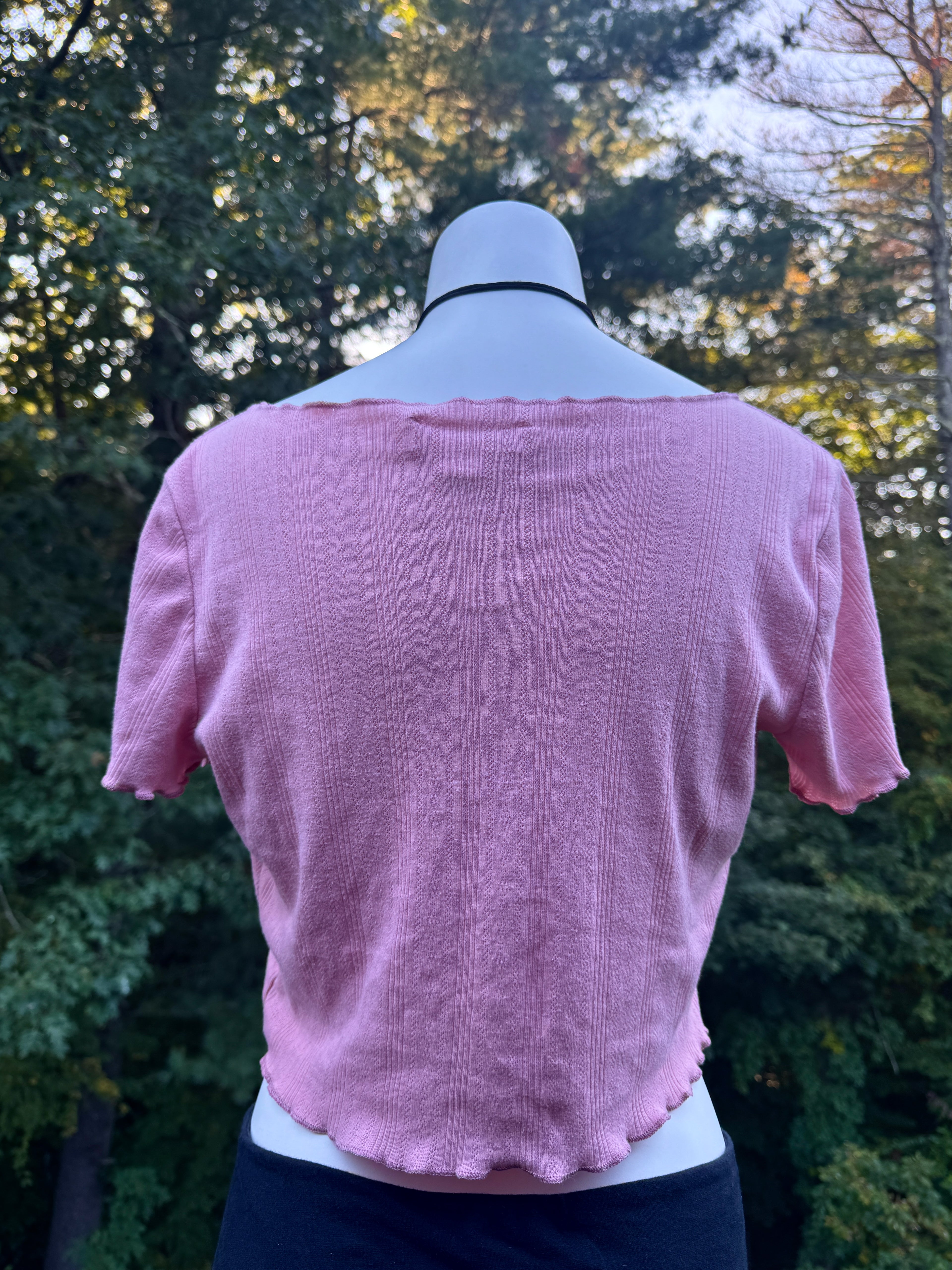 Timing Tie Front Top