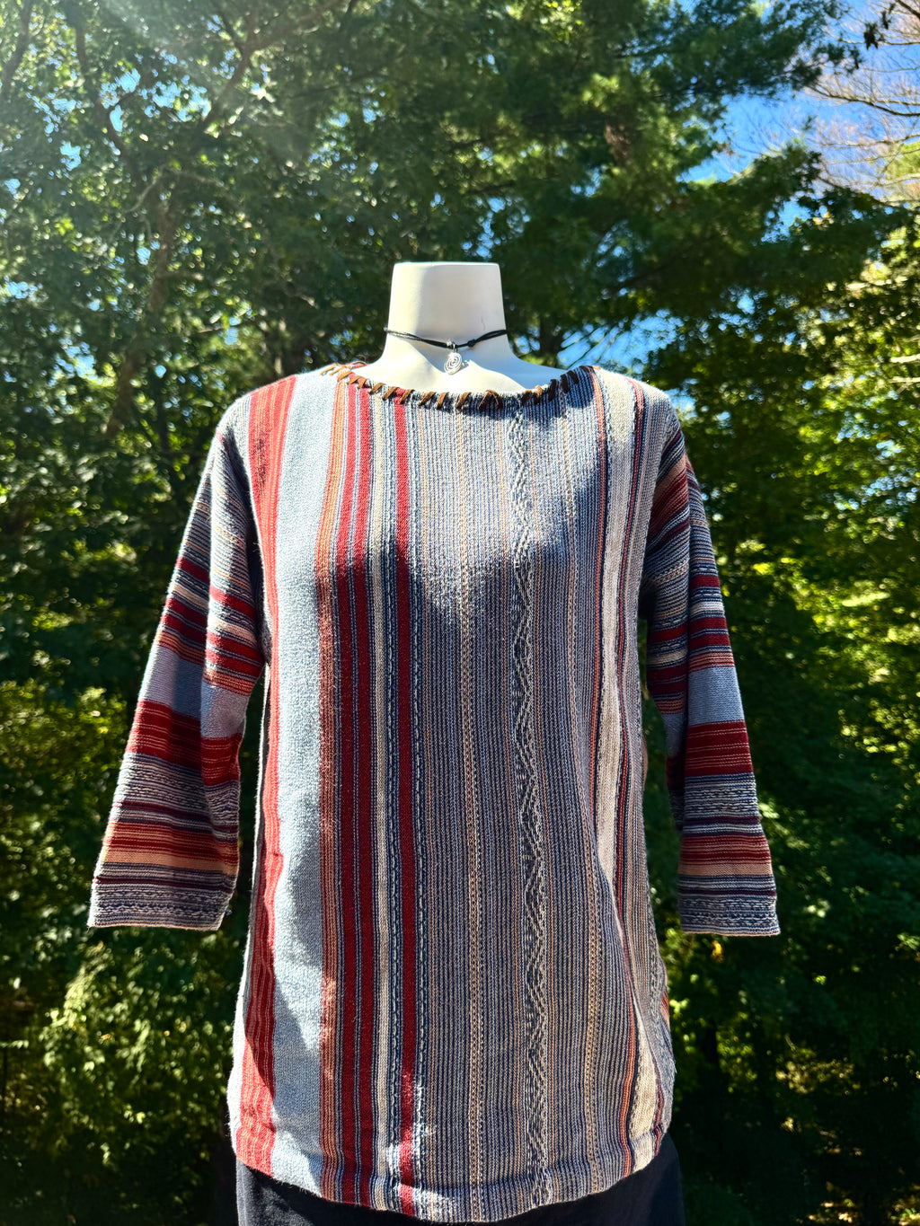 Chaps Striped Long Sleeve