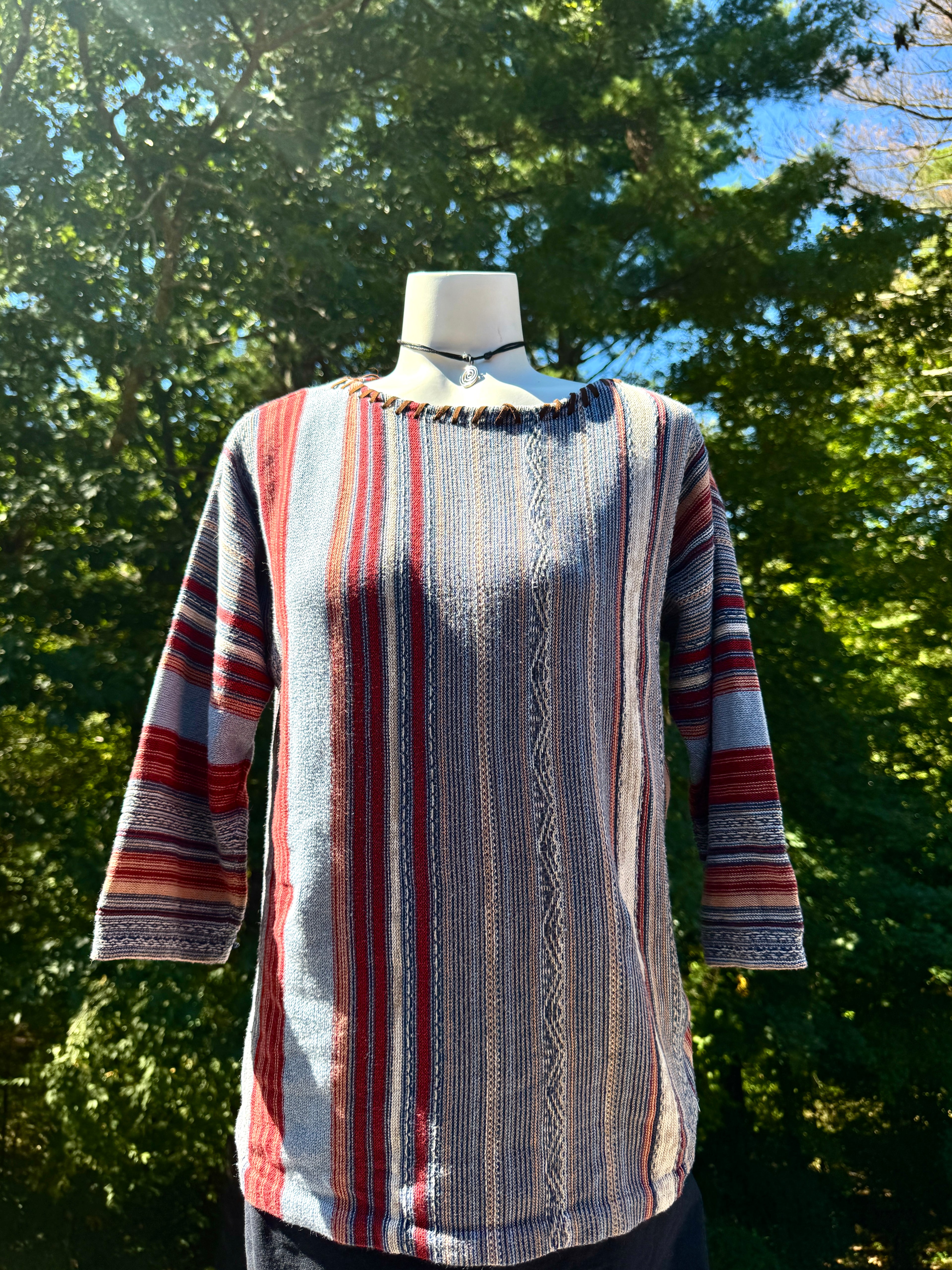 Chaps Striped Long Sleeve