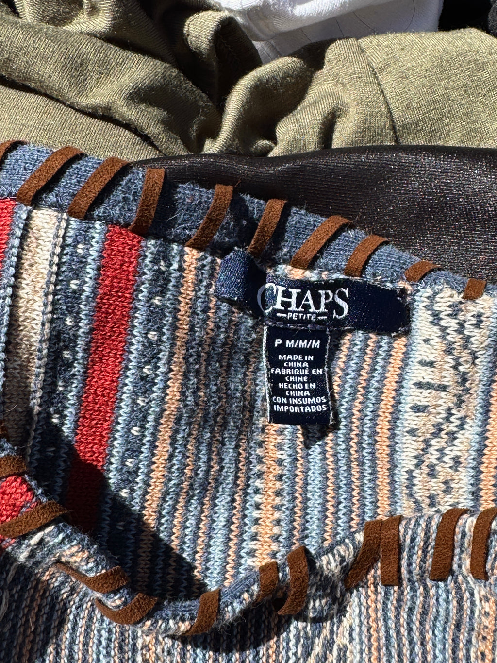Chaps Striped Long Sleeve