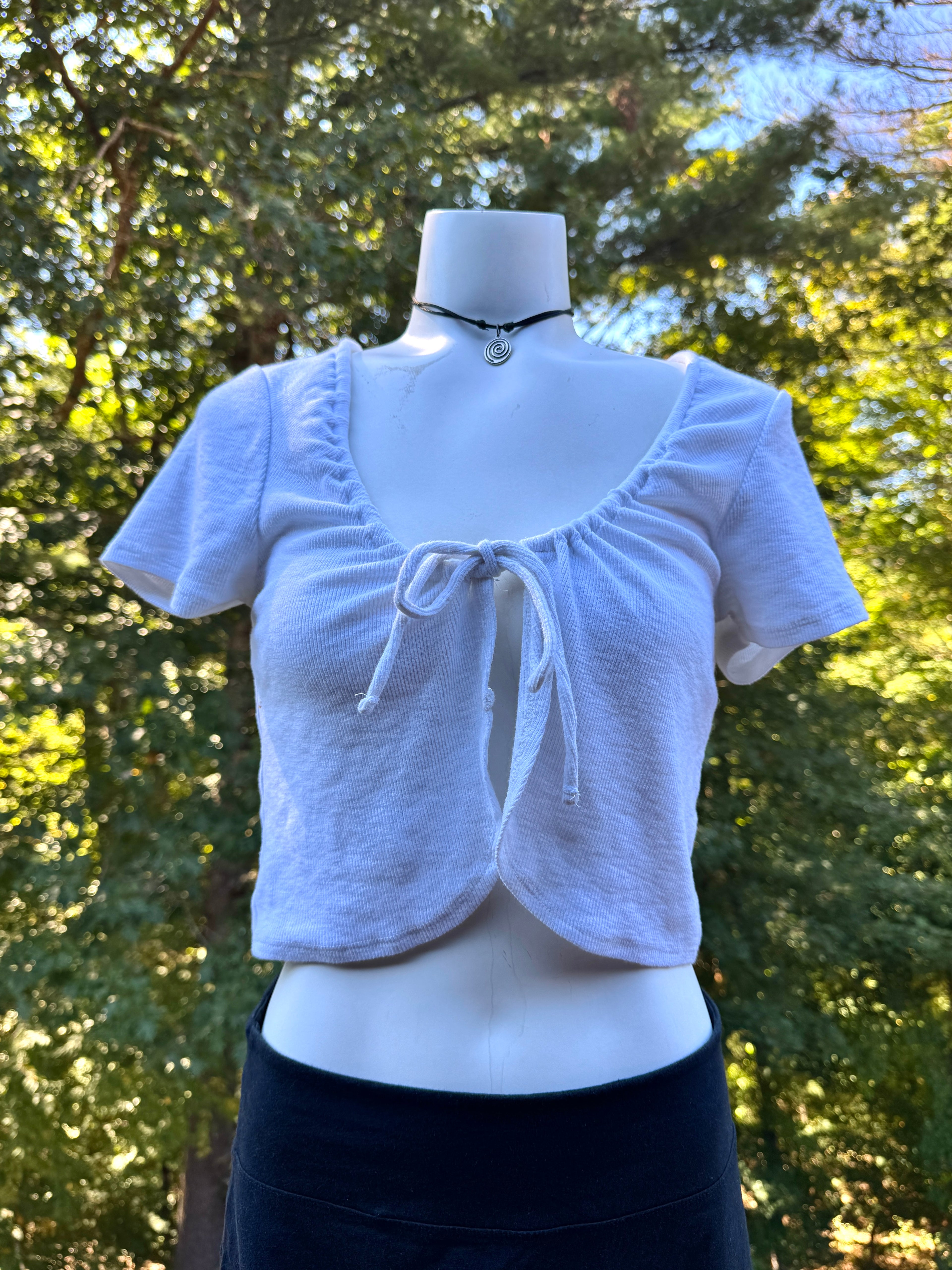 Aeropostale Tie Front Top
