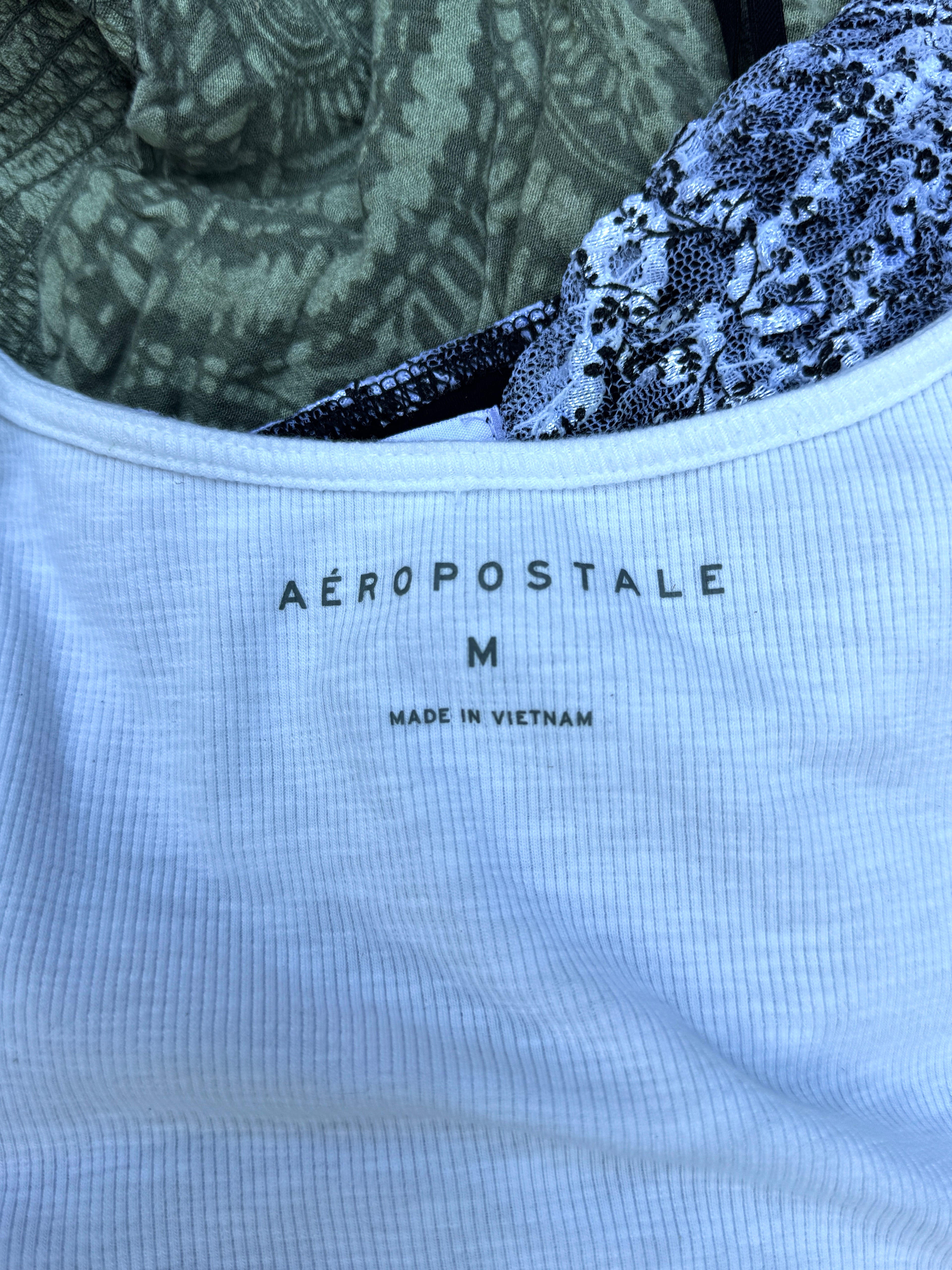 Aeropostale Tie Front Top
