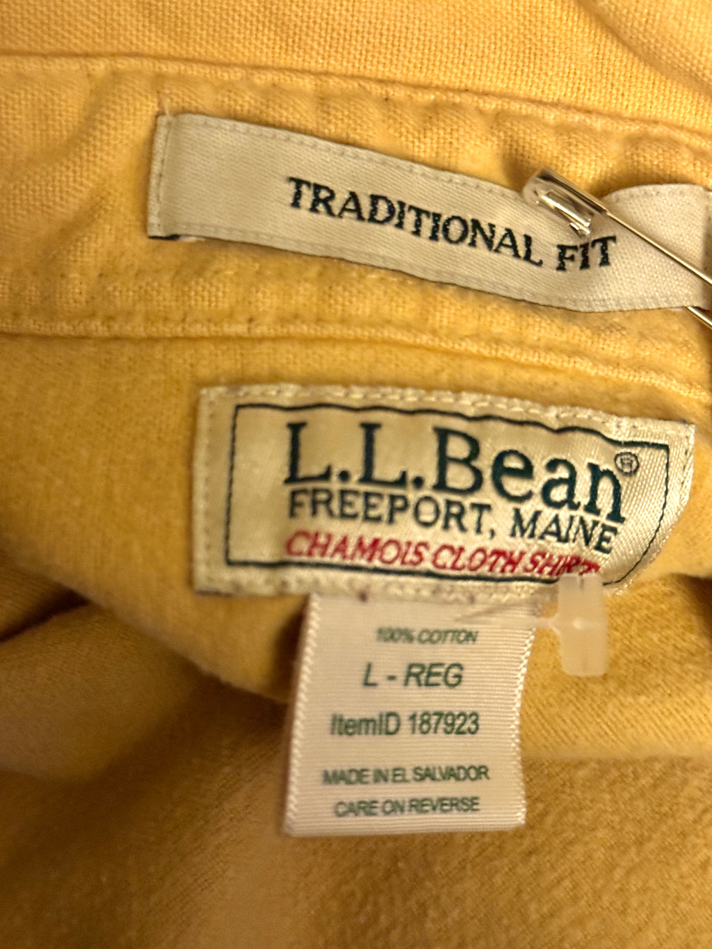 L.L. Bean Button Up