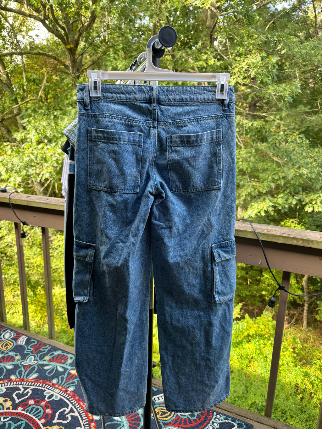 Kylie + Kendall Cargo Jeans