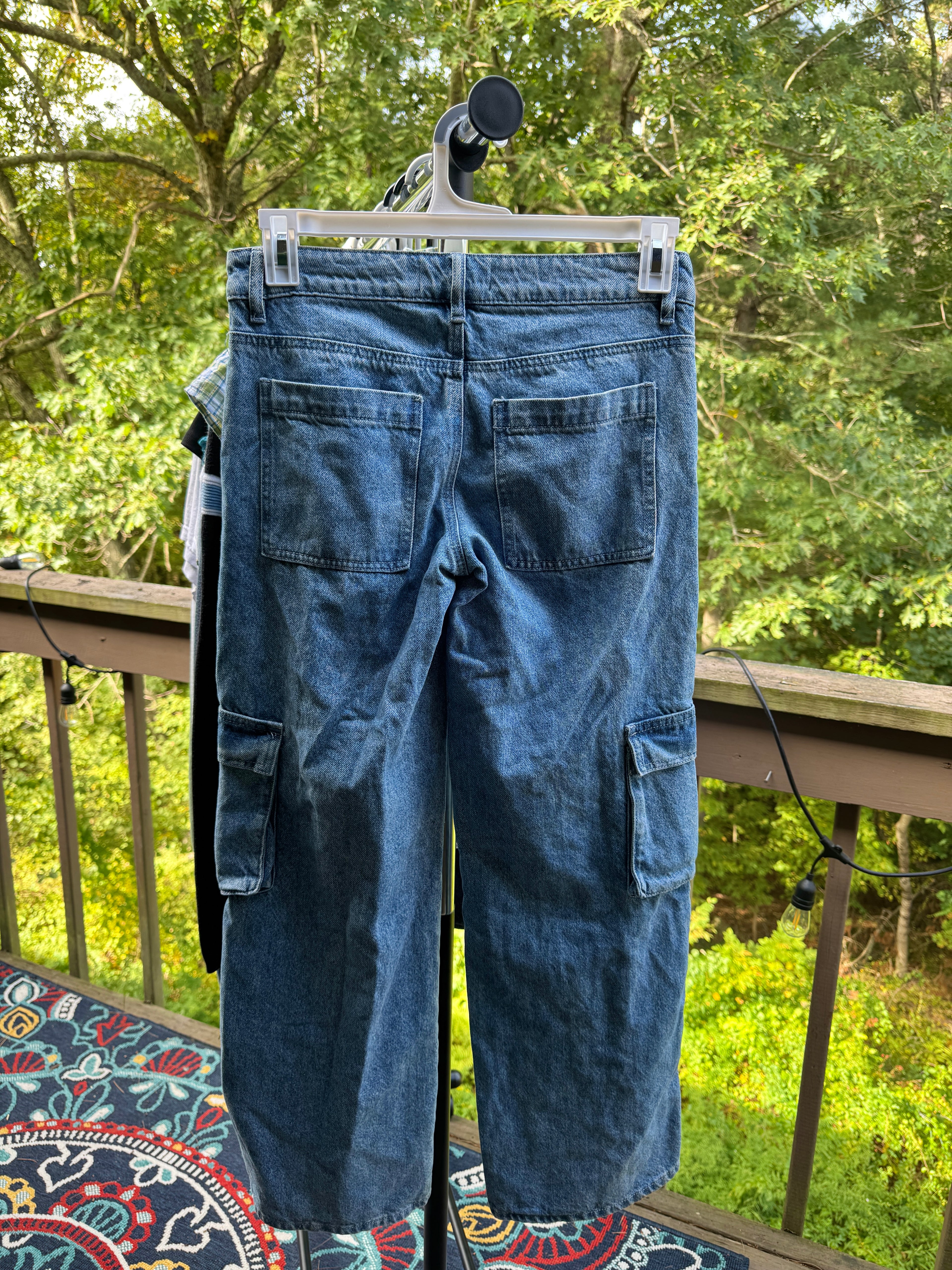 Kylie + Kendall Cargo Jeans