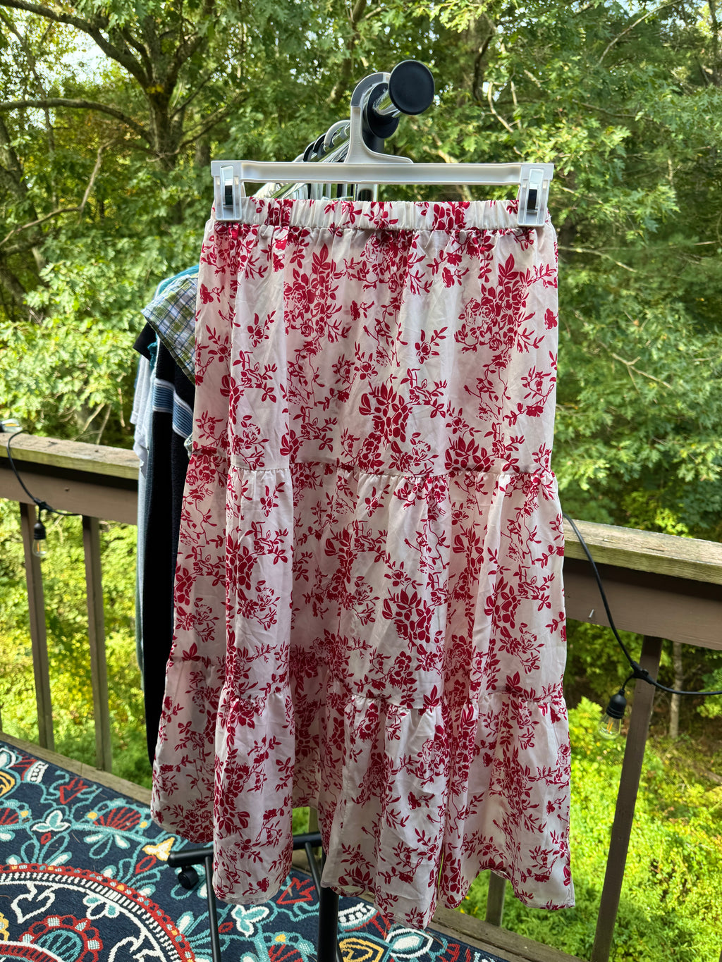 Cider Floral Skirt