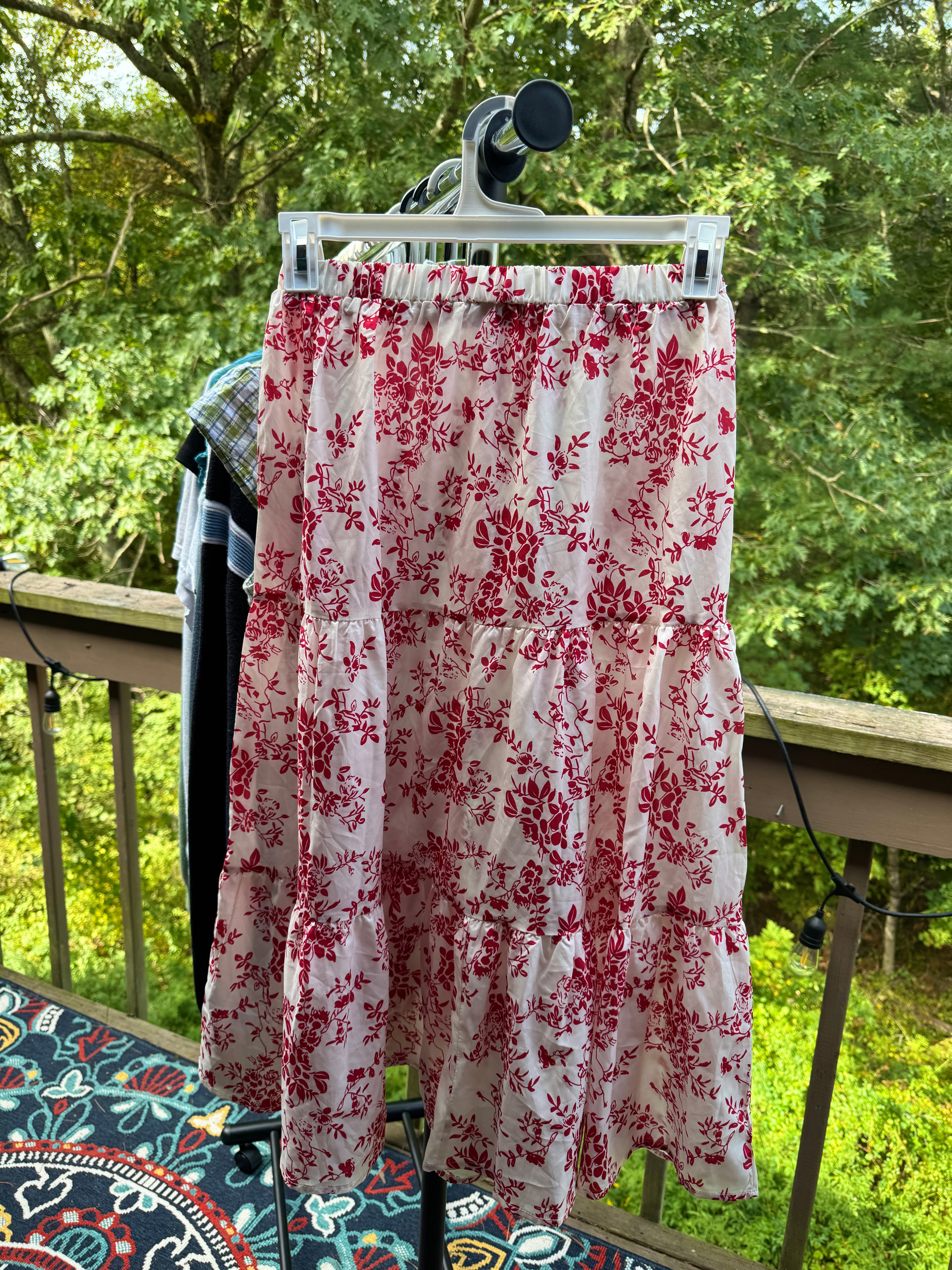 Cider Floral Skirt