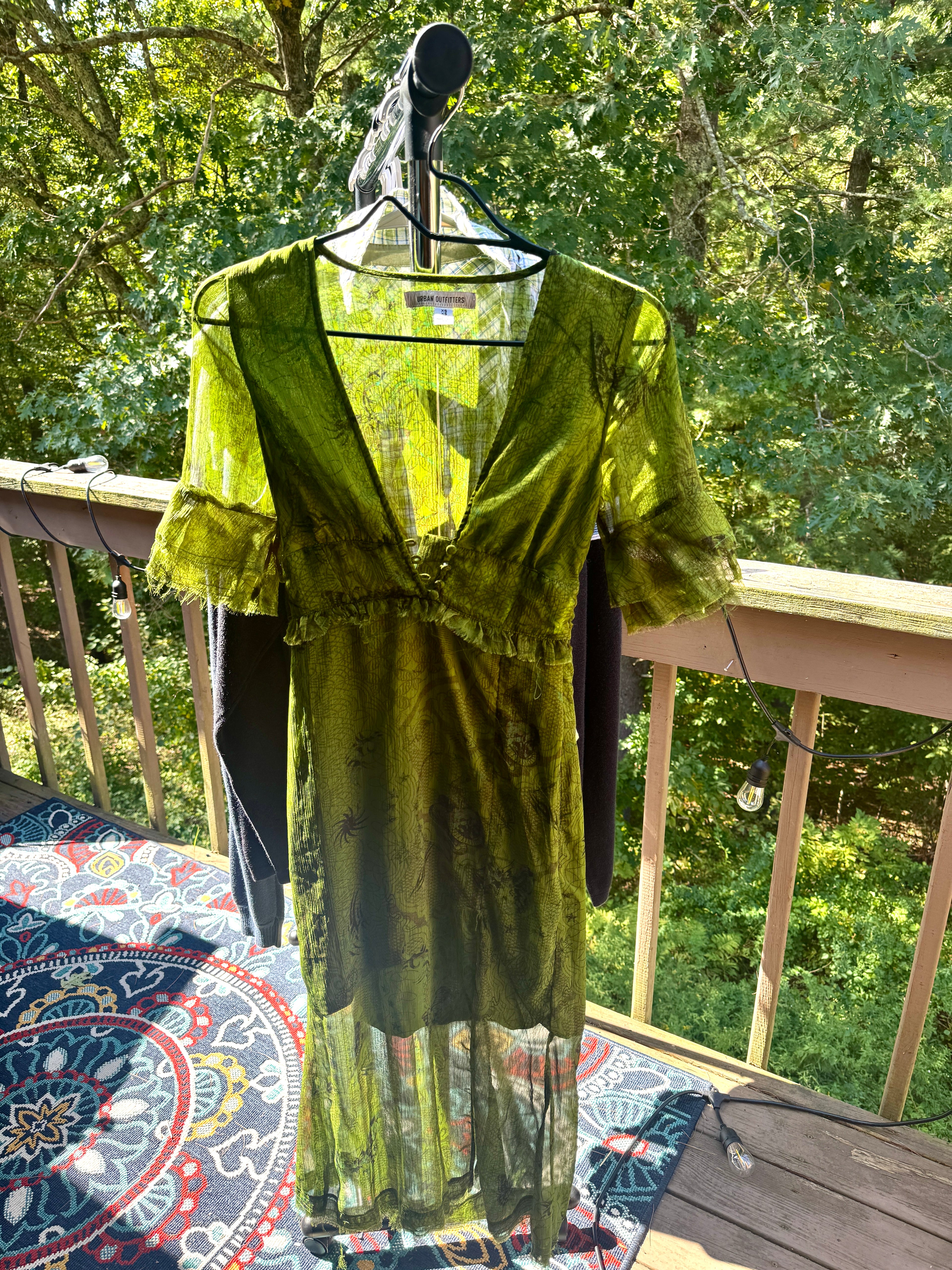 Urban Outfitters Sheer Midi Dress