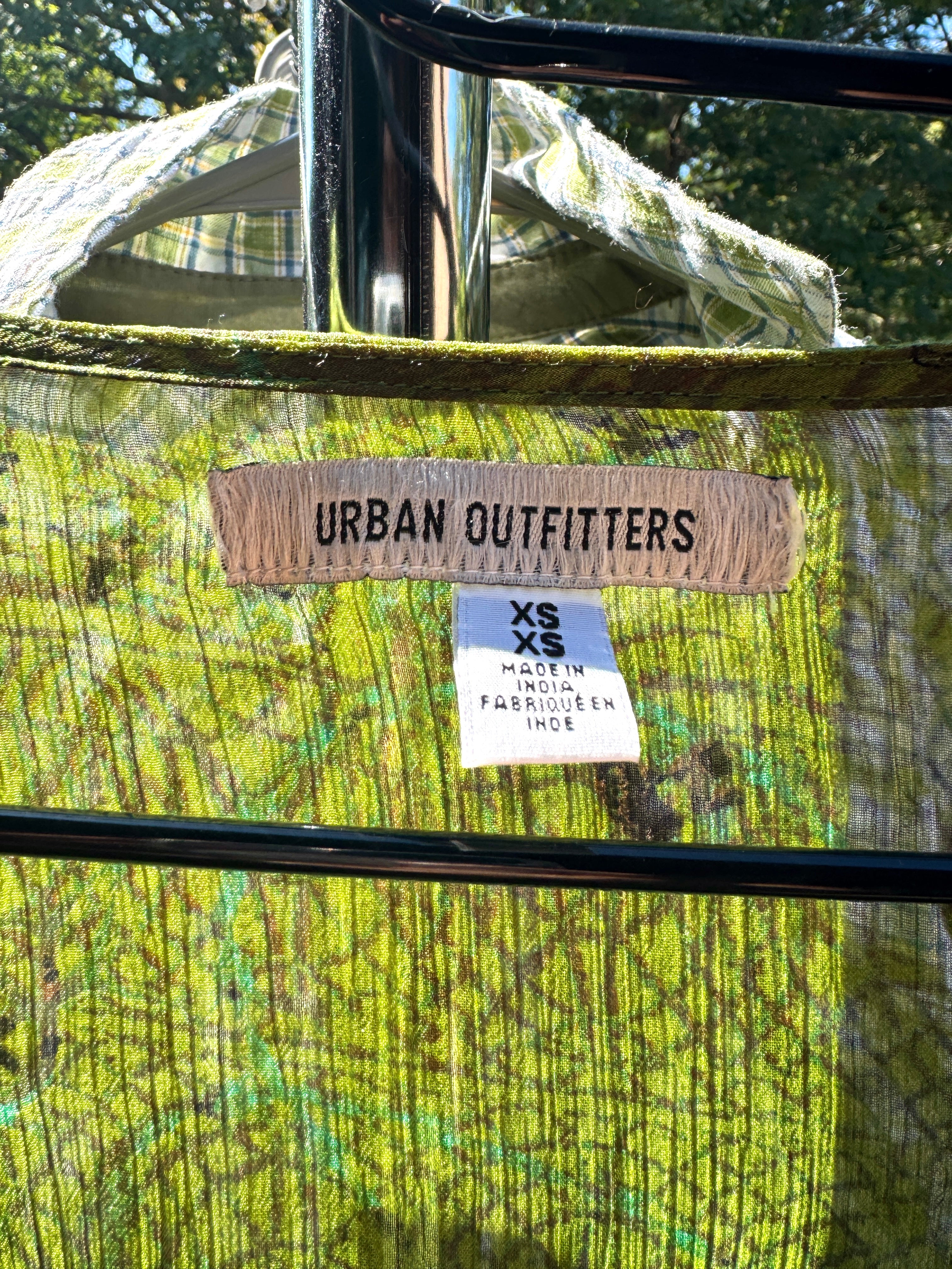 Urban Outfitters Sheer Midi Dress