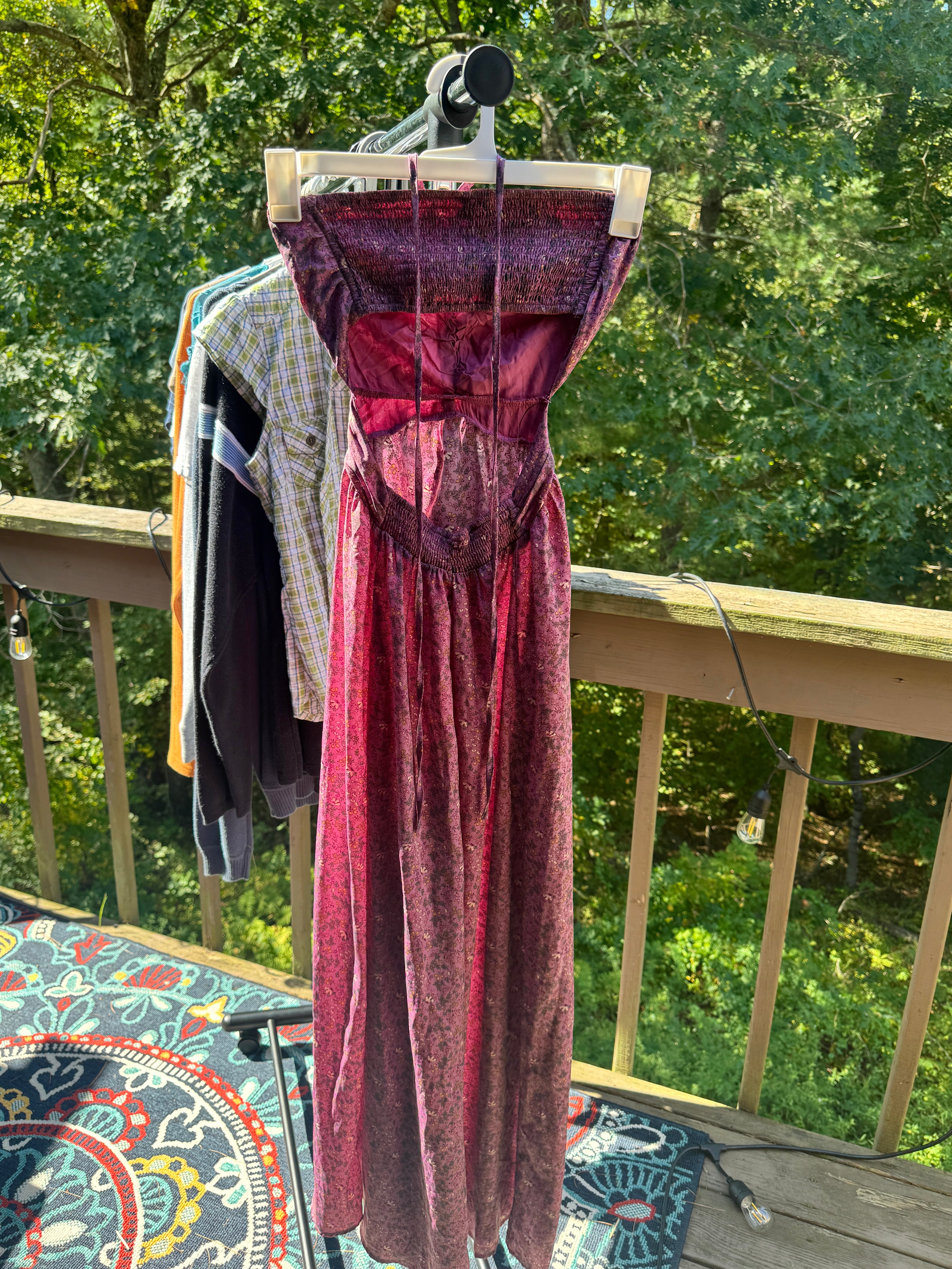 Lush Maxi Halter Dress