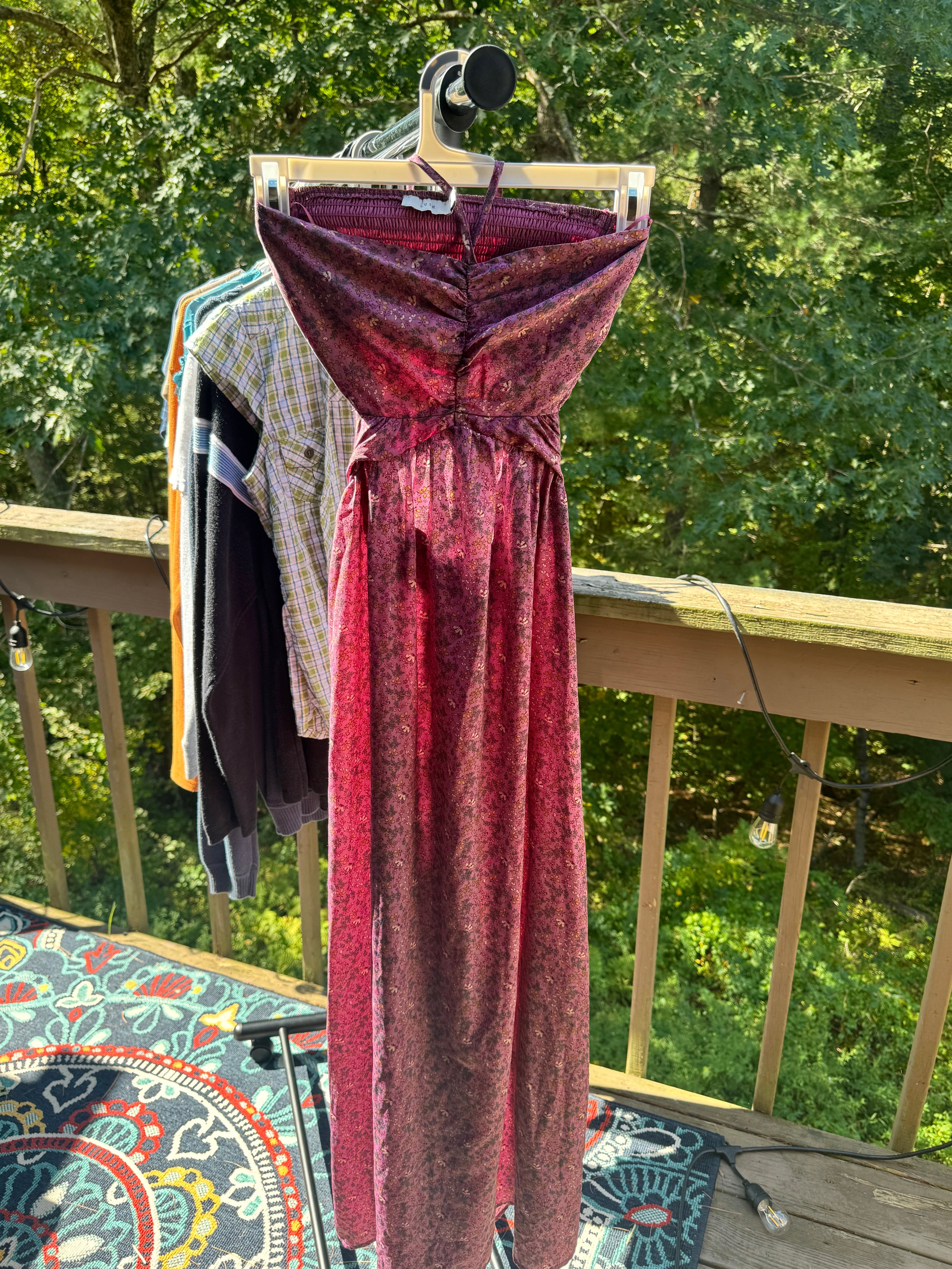 Lush Maxi Halter Dress