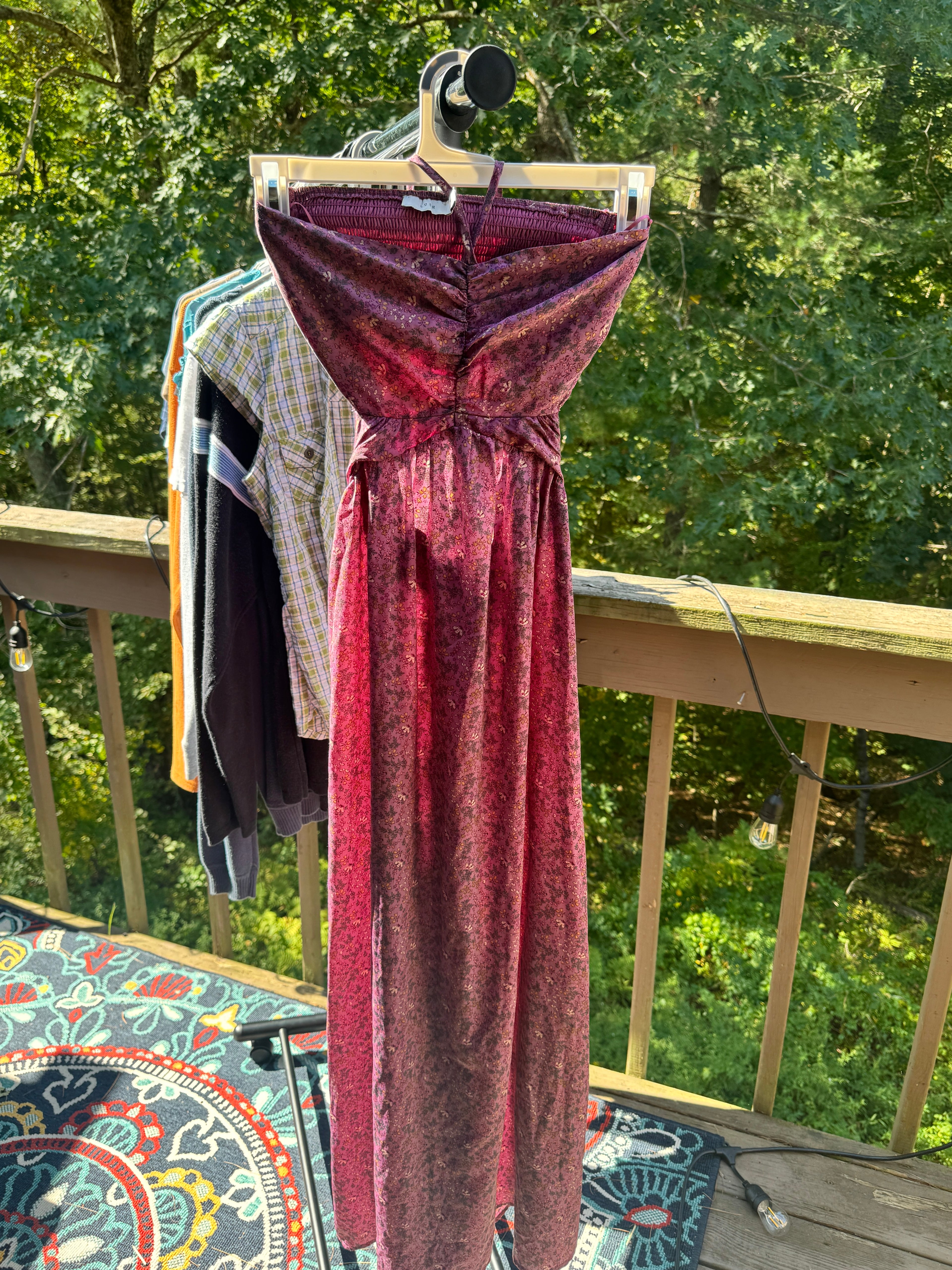 Lush Maxi Halter Dress
