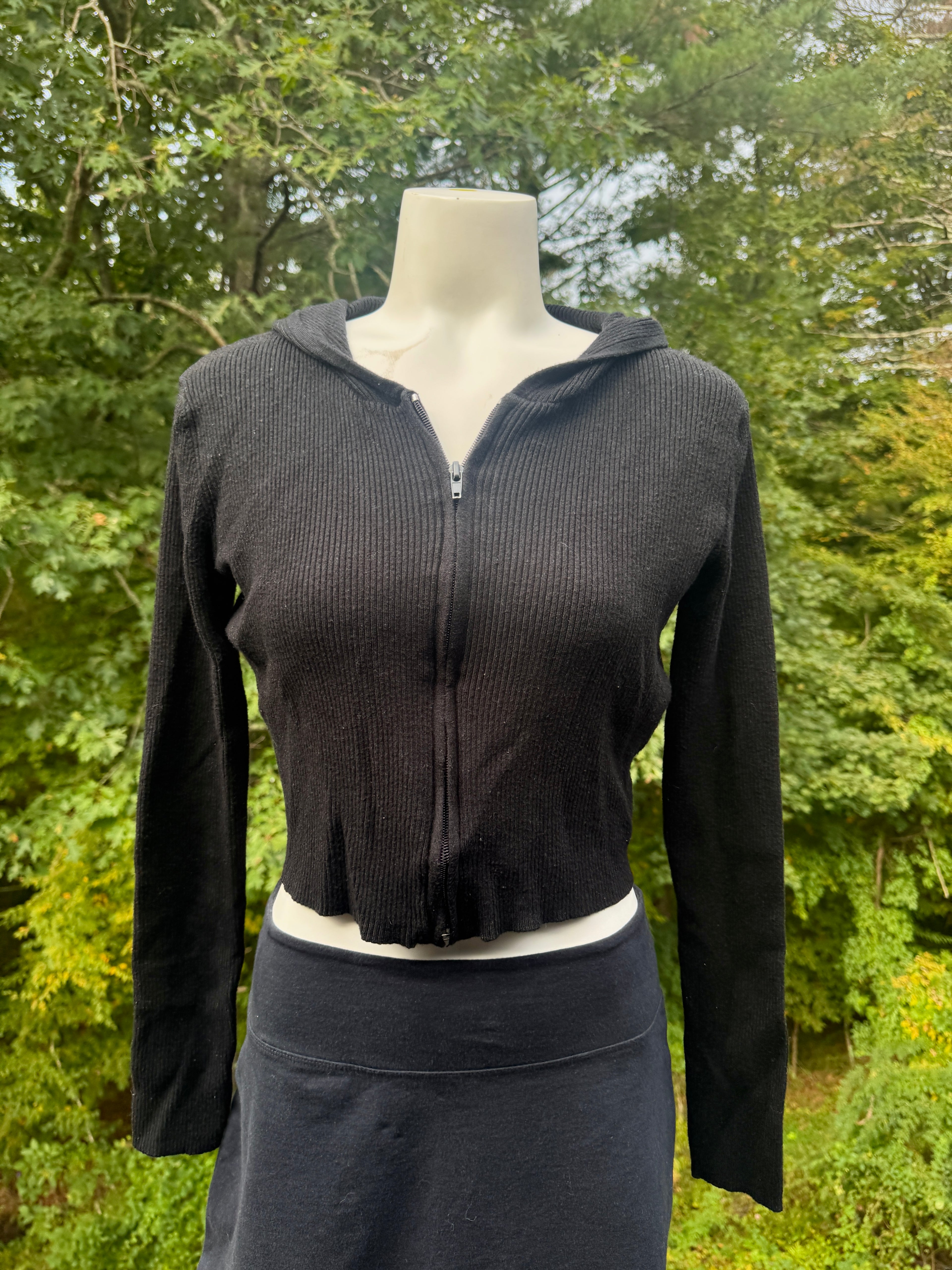 Garage Crop Zip-Up